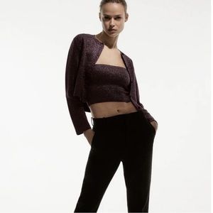 Zara cute top and underneath top